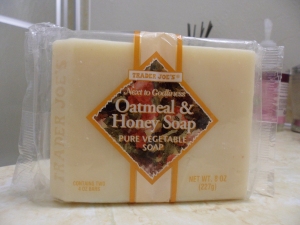 Trader Joe's Honey Oatmeal Soap